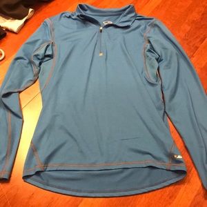 Champion DuoDry Blue Quarter Zip